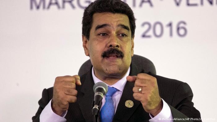 Maduro puts responsibility for Venezuela`s currency drop on US